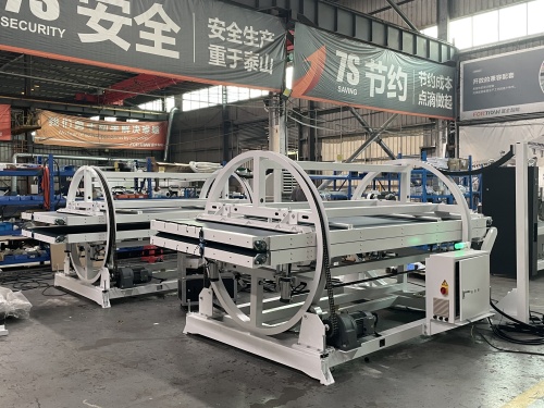 Стил според ефикасност: Машина за превртување појас: превртување на материјалот за 180°, нула рачен напор, максимална продуктивност